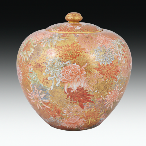 Millefiori Satsuma Jar