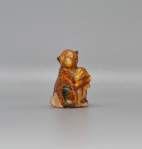 Tang Sancai Monkey and Enfant