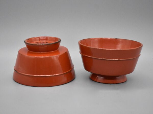 Negoro Lacquered Cups