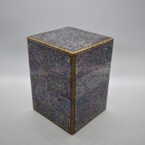 Mother of Pearl Inlaid Lacquer Box