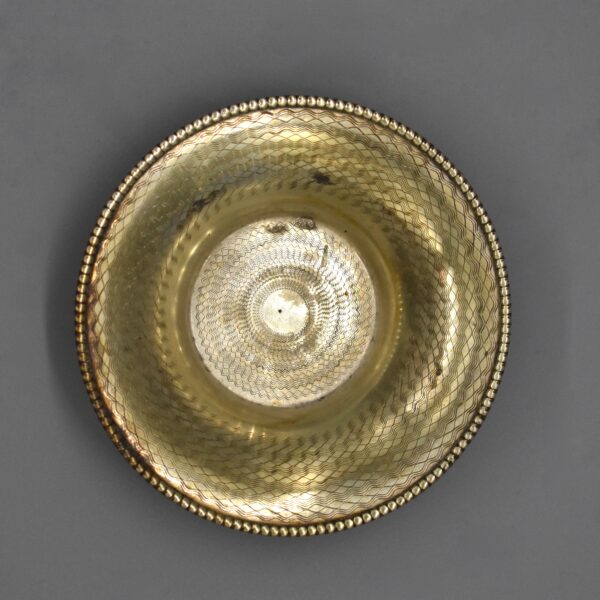 Turkish Silver Tea Saucers - Image 2