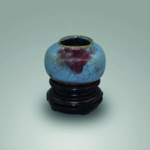 Jun ware ‘Purple Splash’ Miniature Jar