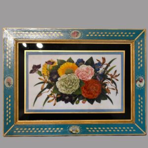 Floral Bouquet Pith Paintings
