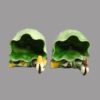 Pair of Famille Verte Duck and Lotus Waterdroppers - Image 3