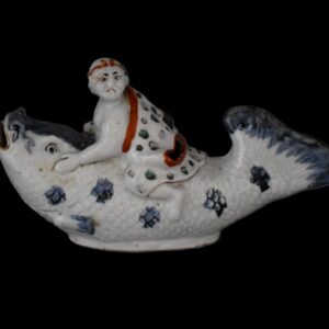 Imari Man Riding a Fish