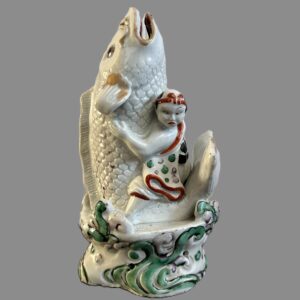 Imari Man with Fish