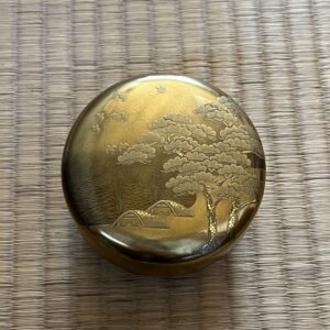 Gold Lacquer Landscape Kogo