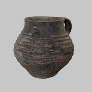 Black Pottery Vase