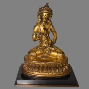 Gilt Bronze Figure of Vajrasattva